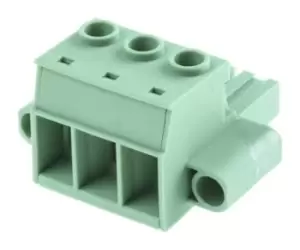 Image of Phoenix Contact PC 16/ 3-Stf-10,16 Terminal Block, Pluggable, 3Pos, 6Awg