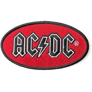 Image of AC/DC - Oval Logo Standard Patch