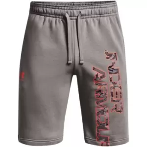 Image of Under Armour Rival Fleece Shorts Mens - Grey