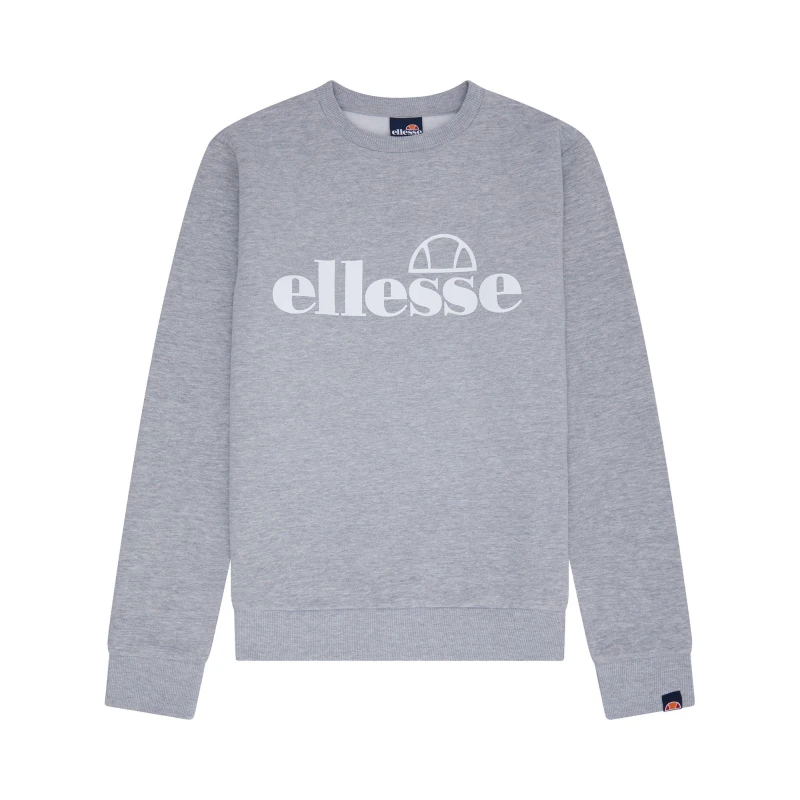 Image of Ellesse Katana Crew Sweatshirt Grey Marl female 6 (2XS)