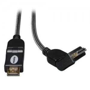 Image of Tripp Lite High Speed HDMI Cable with Swivel Connectors Digital Video