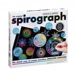 Image of Original Spirograph Scratch & Shimmer Set