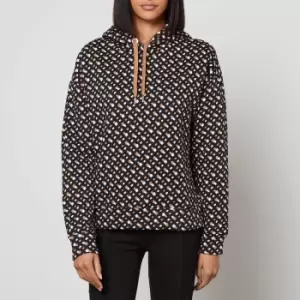 Image of BOSS Ecaisy Cotton-Blend Jersey Hoodie - S