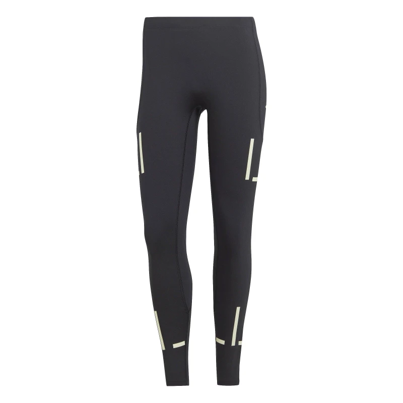 Image of adidas Fast Impact Reflect At Night X-City Full Length Leggings Womens - Black 2XS