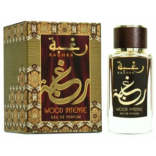 Image of Lattafa Raghba Wood Intense Eau de Parfum For Him 100ml