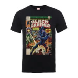 Image of Marvel Comics The Black Panther Big Issue Mens Black T-Shirt - M - Black