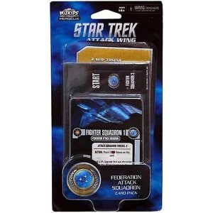 Image of Star Trek Attack Wing: Federation Attack Squadron Card Pack