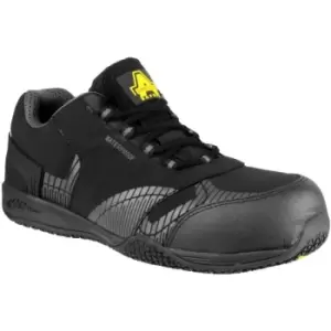 Image of Amblers Safety FS29C Mens Safety Trainers (10 UK) (Black) - Black