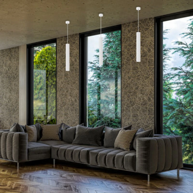 Image of Milagro Hudson Pendant Lamp Hand Made Matt Finish White