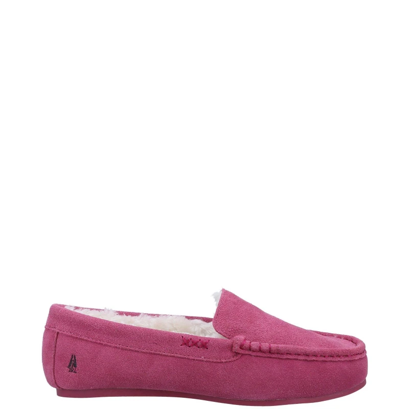 Image of Hush Puppies Annie Mocassin Slipper Pink female 5 (38)