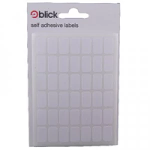 Image of Blick White Labels in Bags 9x16mm Pack of 20 RS002550