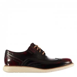 Image of Rockport Wingtip Shoes Mens - Black Cherry