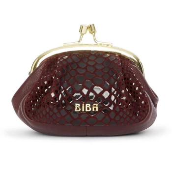 Image of Biba BIBA Frame Coin Purse - Chocolate