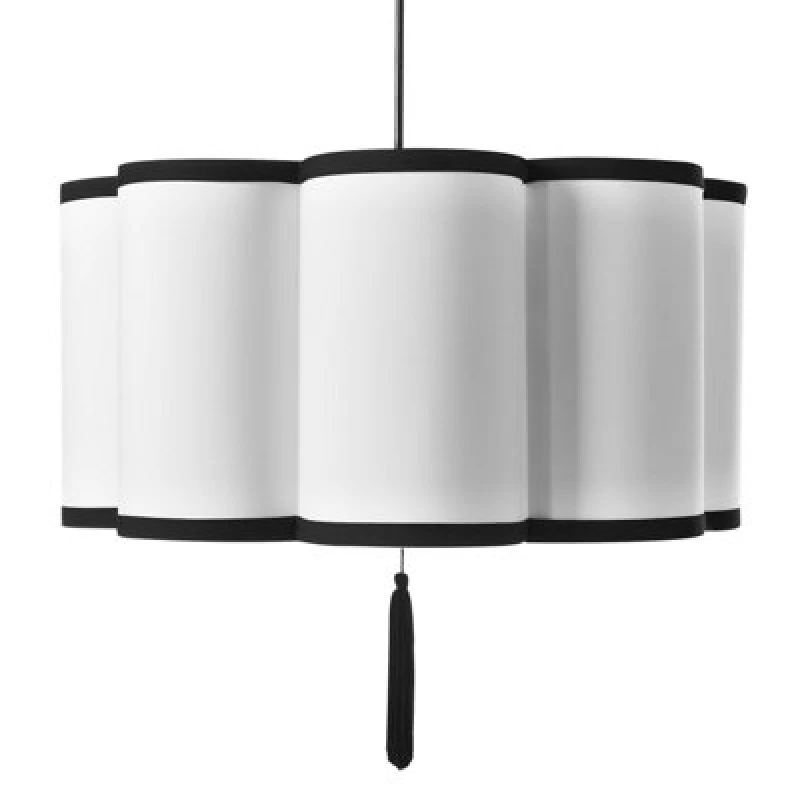 Image of Beliani Pendant Lamp Palamar White