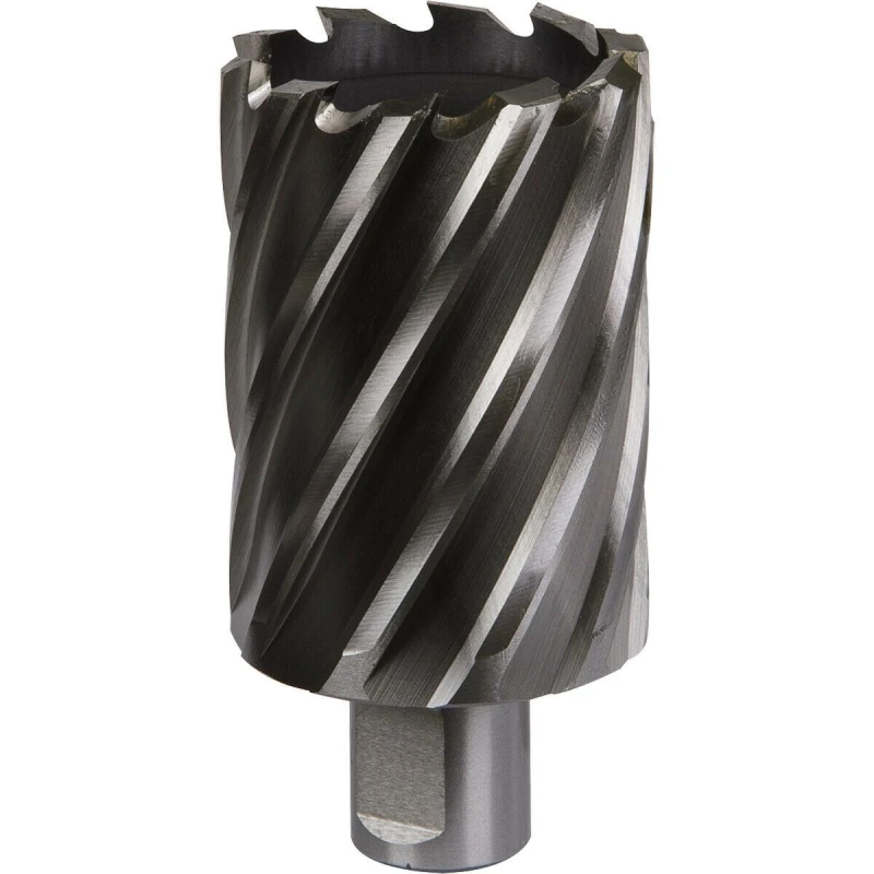 Image of Loops 44mm x 50mm Depth Rotabor Cutter - M2 Steel Annular Metal Core Drill 19mm Shank Metallics