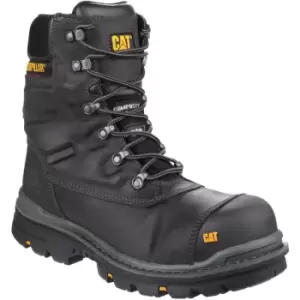 Image of Caterpillar Adults Premier Waterproof Composite Work Boots (7 UK) (Black) - Black