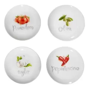 Image of Premier Housewares Italia Antipasti Plates - Set of 4