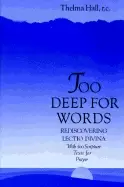 Image of too deep for words rediscovering lectio divina