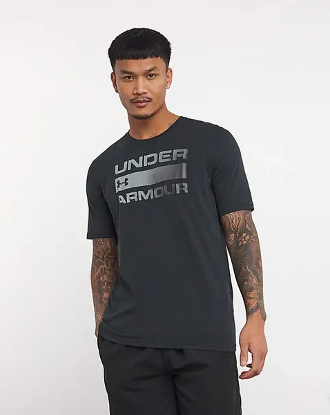 Image of Under Armour Under Armour Team Issue Wordmark T-Shirt Black Male S34/36 FV24401
