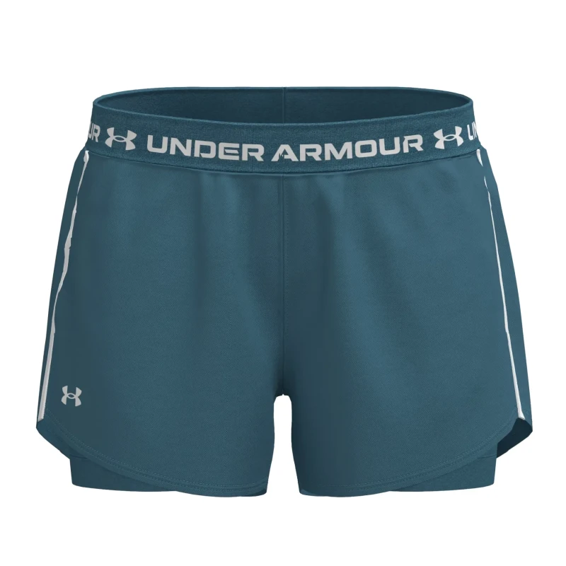Image of Womens shorts Under Armour Tech Play Up Bleu Female M