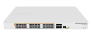 Image of Mikrotik CRS328-24P-4S+RM network switch Managed L2/L3 Gigabit...