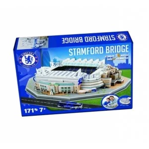 Image of Chelsea Stamford Bridge Football Stadium 3D Jigsaw Puzzle