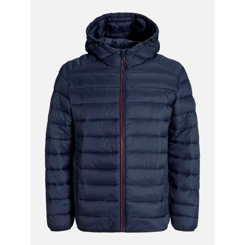 Image of Jack and Jones Bradley Hooded Puffer Mens Sky Captain male S