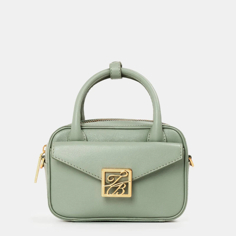 Image of Ted Baker Womens Leather Cross Body Bag Lt-Green female One Size