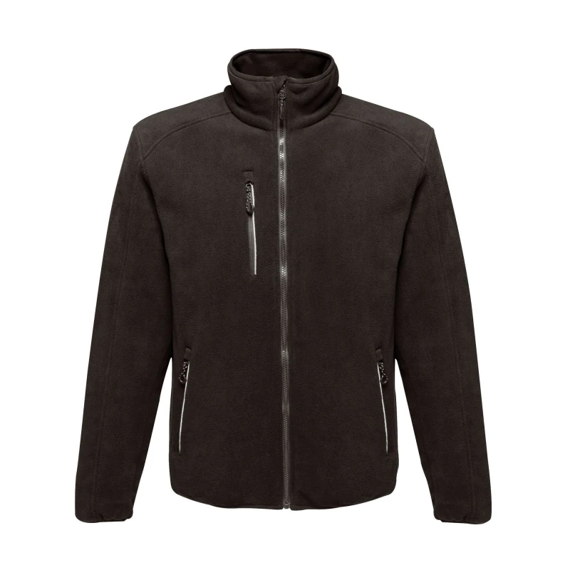 Image of Regatta Professional Mens Waterproof Fleece Jacket in Black Size: Small Black Male S