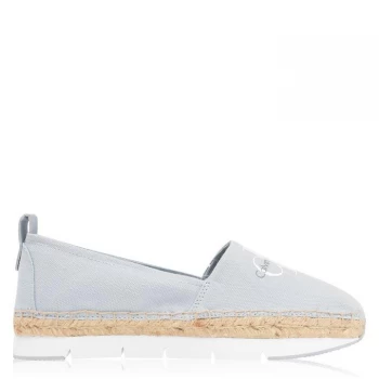 Image of Calvin Klein Jeans Canvas Trainers - Chambray