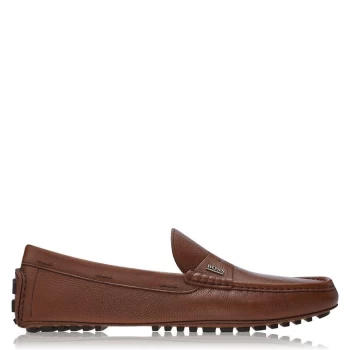 Image of Boss Driver Mocc grfur 10238001 01 - Tan 215