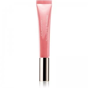 Image of Clarins Natural Lip Perfector Lip Gloss with Moisturizing Effect Shade 01 Rose Shimmer 12ml