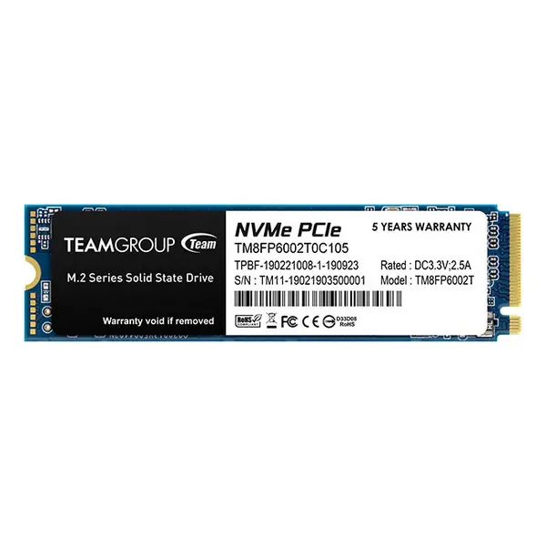 Image of Team Team Group MP33 M.2 2 TB PCI Express 3.0 3D NAND NVMe TM8FP6002T0C101