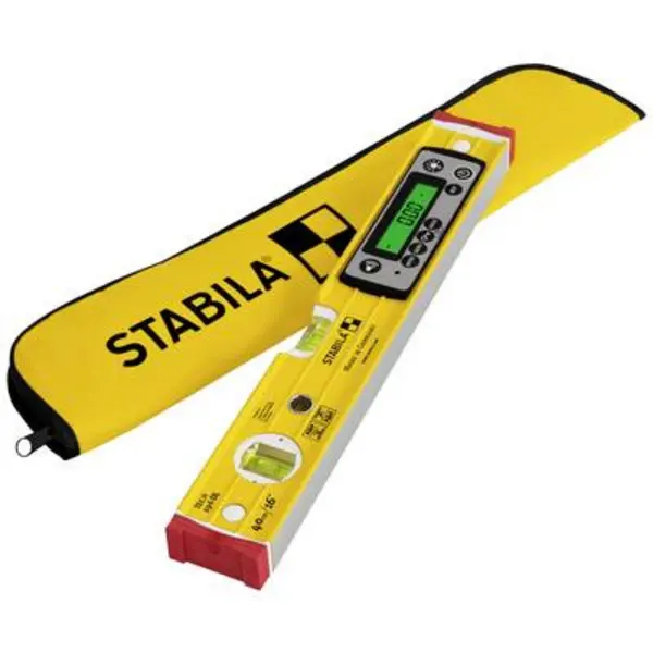 Image of Stabila TECH 196 DL 19830 Digital level incl. anti-slip pad, incl. bag 40cm 0.5 mm/m