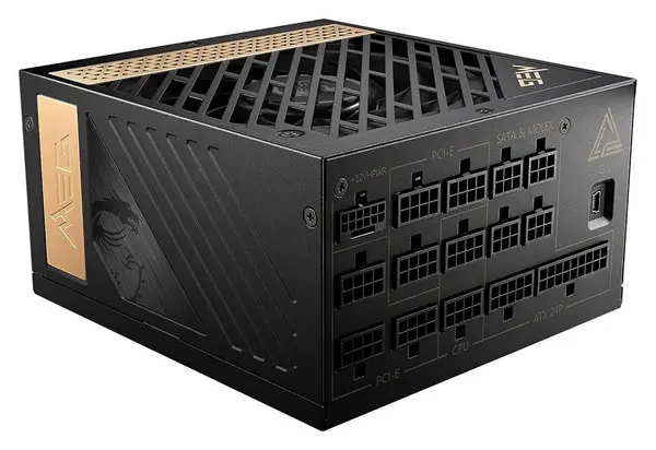 Image of MSI MEG AI1300P PCIE5 1300 Watt Power Supply