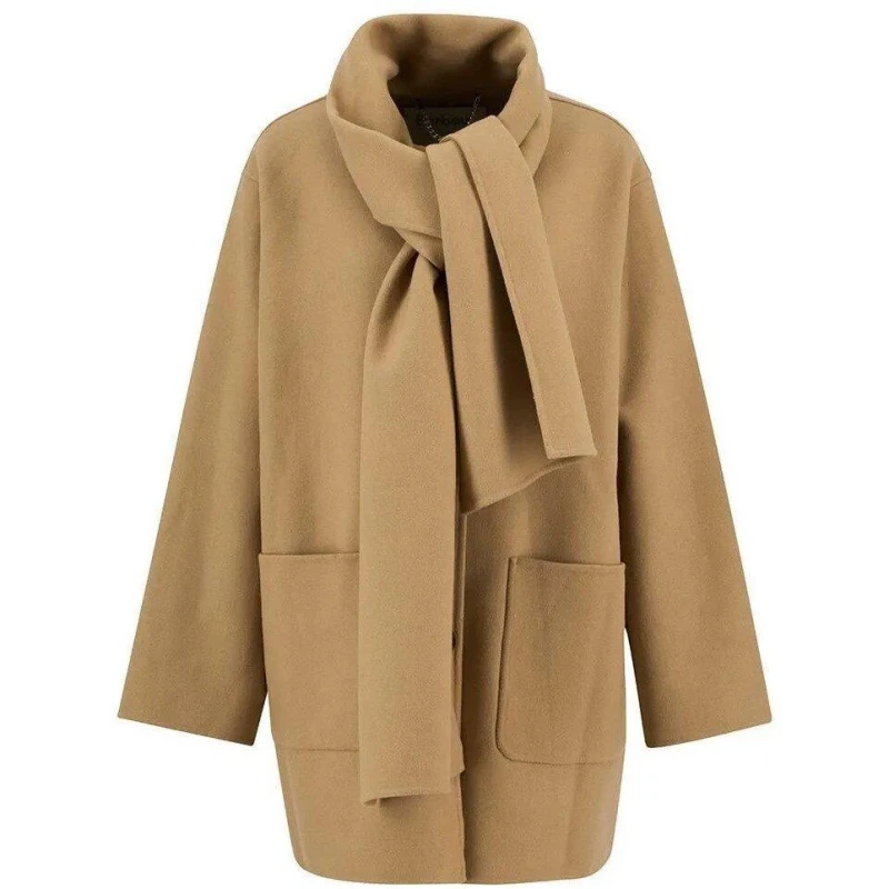 Image of Barbour Womens B.Li Clementine Coat Camel female 14 (L)