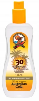Image of Australian Gold SPF 30 Spray Gel 237ml Gold