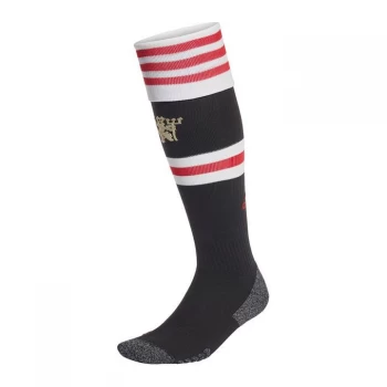 Image of adidas Manchester United Home Socks 2021 2022 - Black
