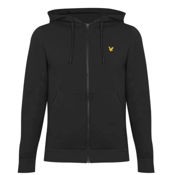 Image of Lyle and Scott Sport Sport Piping Zip Hoodie - Black