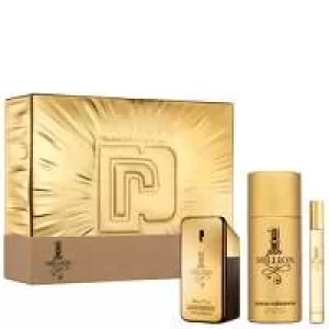 Image of Paco Rabanne 1 Million Gift Set 50ml Eau de Toilette + 150ml Deodorant + 10ml Eau de Toilette