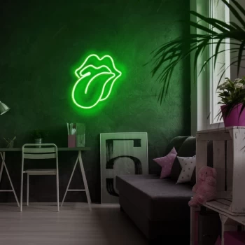 Image of The Rolling Stones - Green Green Wall Lamp