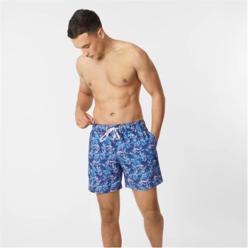Image of Jack Wills Eco Mitchell Mid-Length Swim Shorts - Navy