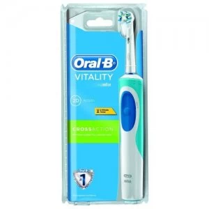 Image of Oral B Pro Vitality Cross Action Electric Rechargeable Toothbrush