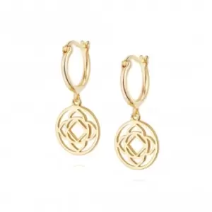Image of Base Chakra 18ct Gold Platede Earrings ECHK2001