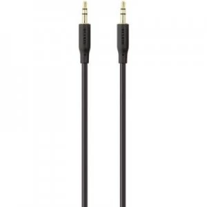 Image of Belkin Jack Audio/phono Cable [1x Jack plug 3.5mm - 1x Jack plug 3.5 mm] 1m Black gold plated connectors