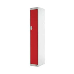Image of Express Standard Locker One Compartment Red 300mm Deep MC00138