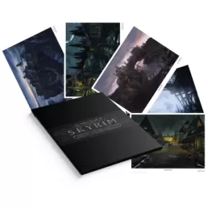 Image of Elder Scrolls Lithograph - Set of 5 Prints