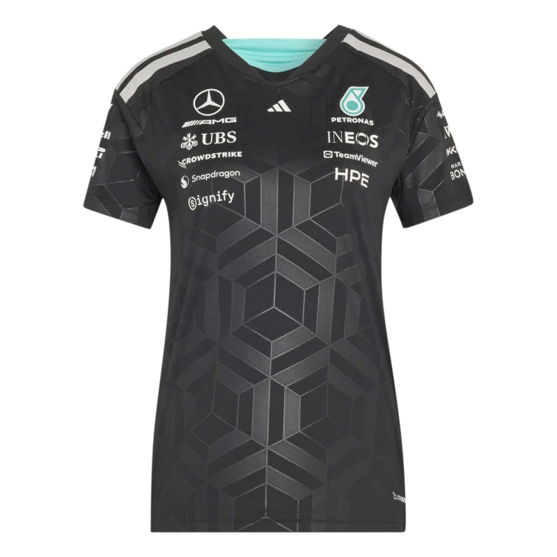 Image of Adidas Mercedes AMG womens jersey Petronas Formula One Team Driver Noir Female XL