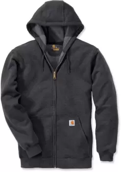 Image of Carhartt Midweight Zip Hoodie, grey Size M grey, Size M