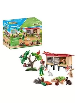 Image of Playmobil 71252 Country Rabbit Hutch